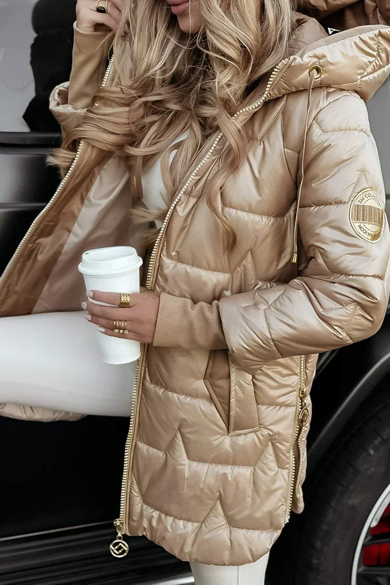 Marisska™ Manteau d'Hiver Élégant avec Capuche