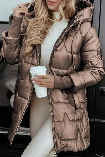 Marisska™ Manteau d'Hiver Élégant avec Capuche
