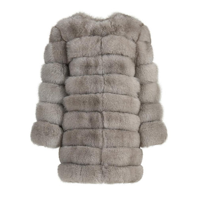 Arlore™ Manteau en fourrure de renard