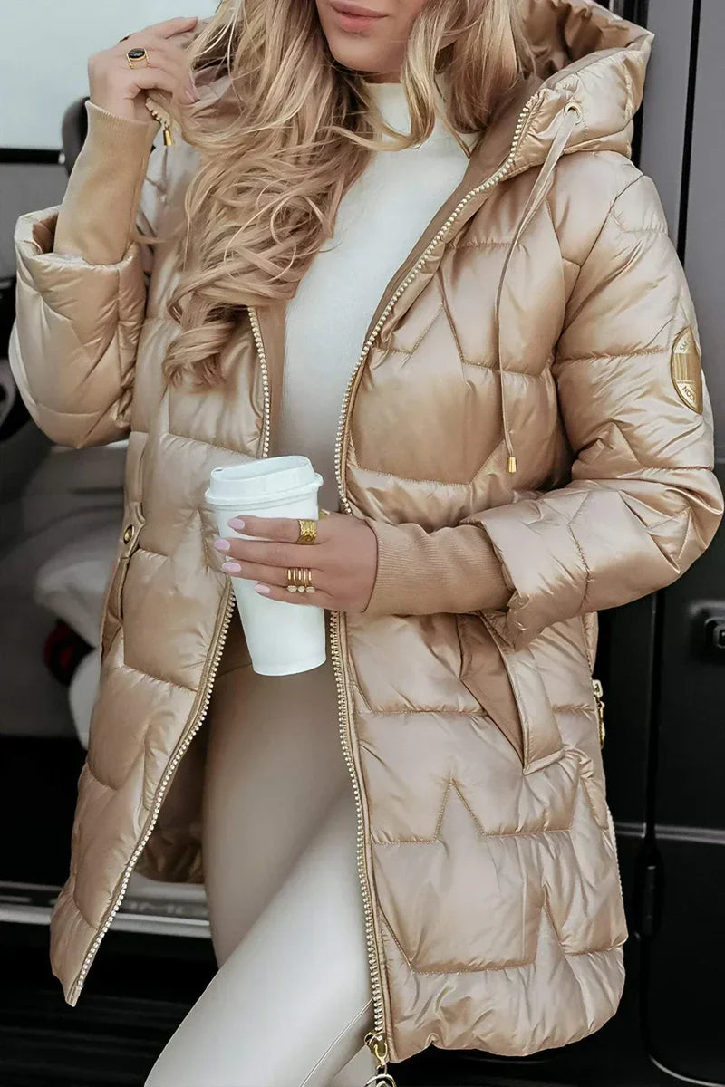Marisska™ Manteau d'Hiver Élégant avec Capuche