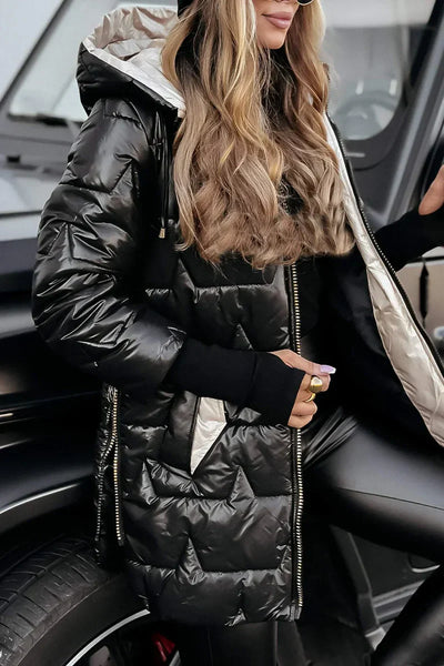 Marisska™ Manteau d'Hiver Élégant avec Capuche
