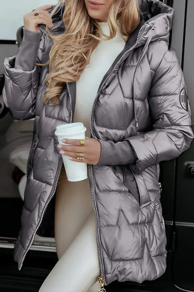Marisska™ Manteau d'Hiver Élégant avec Capuche