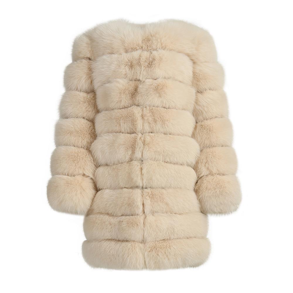 Arlore™ Manteau en fourrure de renard