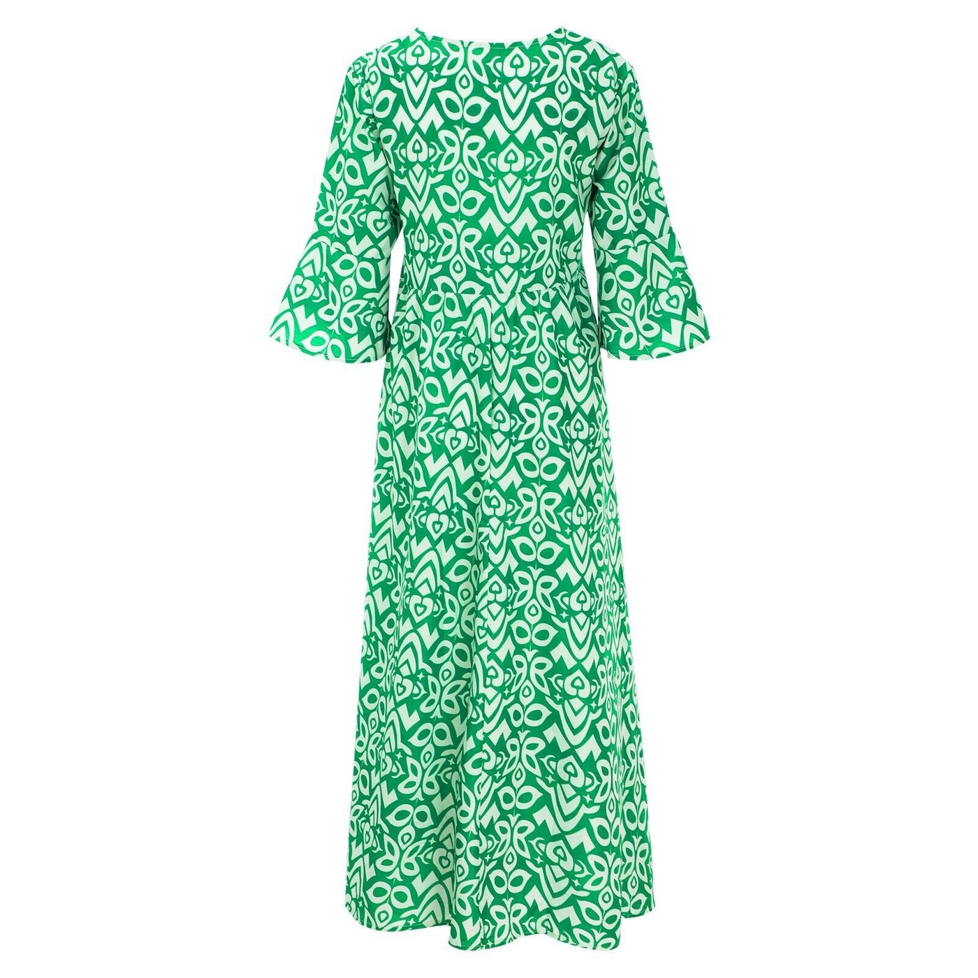 Summer Charm V-Neck Dress