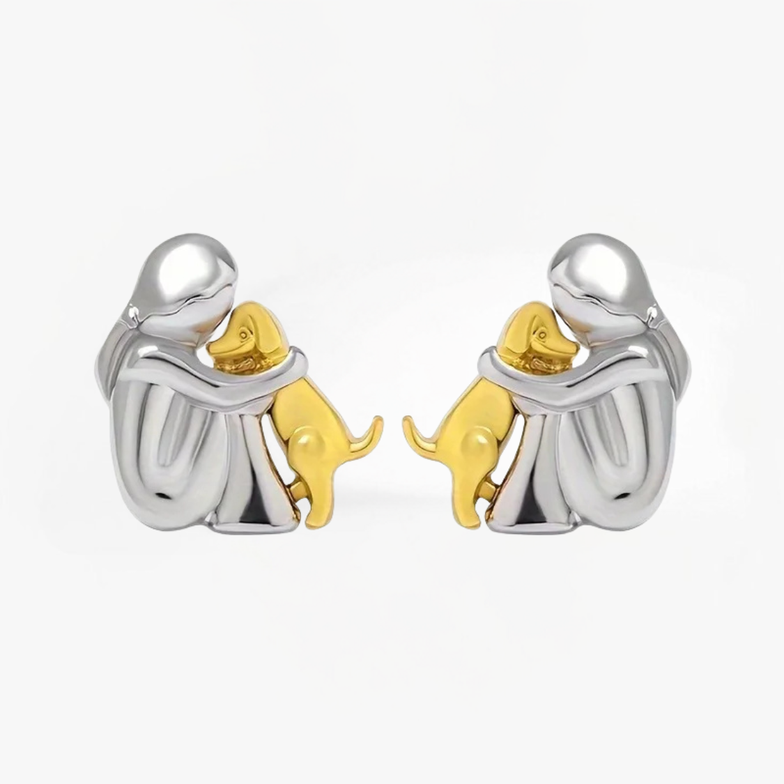 Joanna - Boucles d'oreilles avec l'icône d'un chien