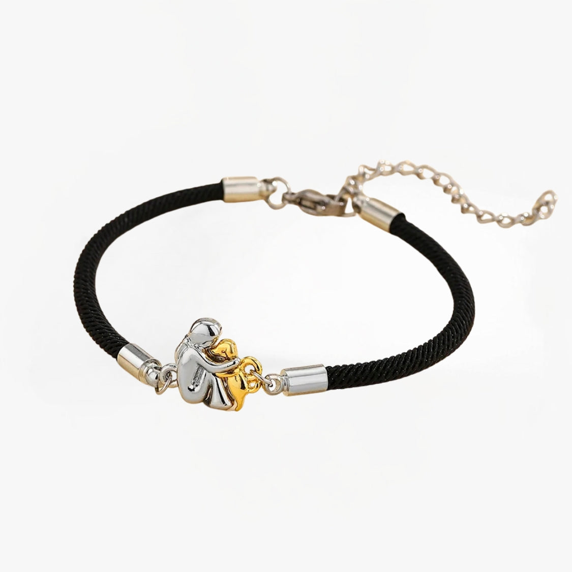 Gabriela - Bracelet en cordon avec icône de chien